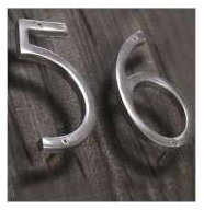 Shadow House Numbers