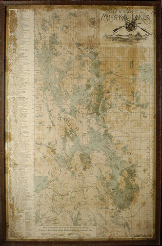 Map of Muskoka Lakes