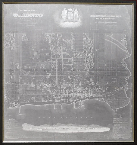 City & Liberties of Toronto Framed Wall Art