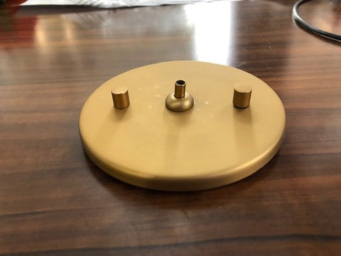 Contemporary Canopy  - Antique Brass