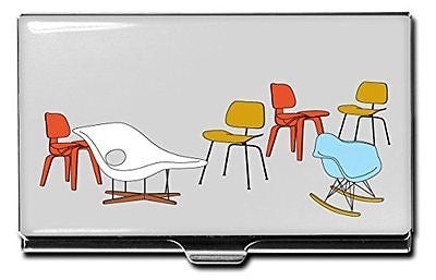 Eames Chairs Business Card Case