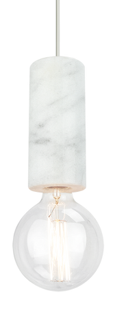 Marmo Marble Socket Pendant