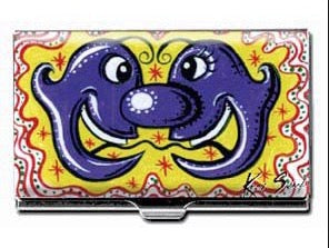 Noselove Card Case by Kenny Scharf