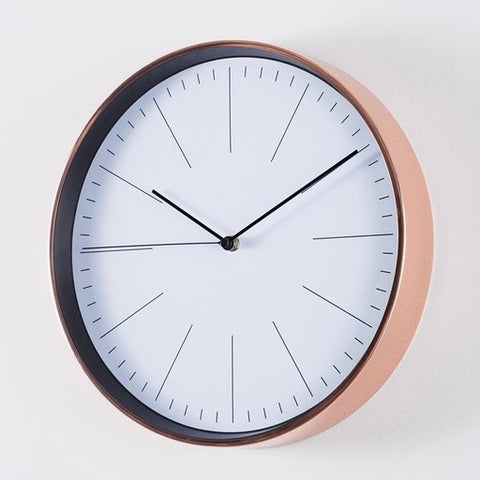 Copper Purist Wall Clock